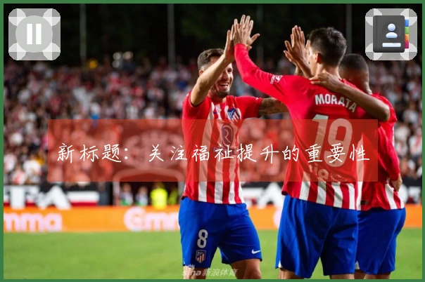 新标题：关注福祉提升的重要性