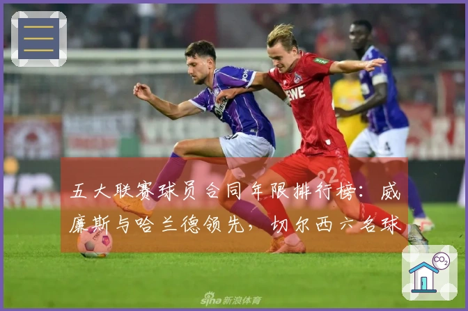 五大联赛球员合同年限排行榜：威廉斯与哈兰德领先，切尔西六名球员上榜